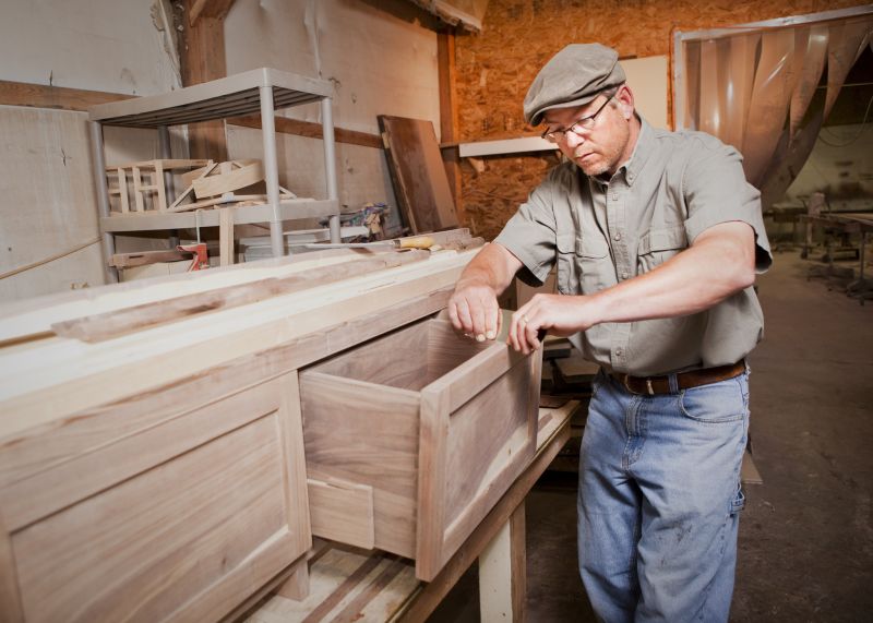 Fireplace Cabinet Installation in Alexandria, VA